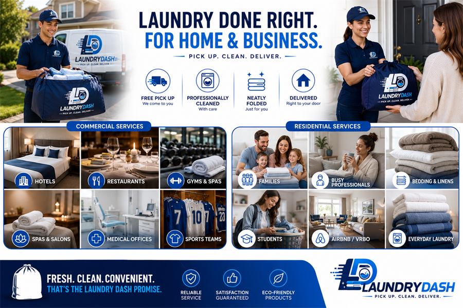 Busy Professionals Laundry Service