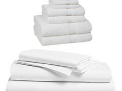 Fresh folded commercial linens